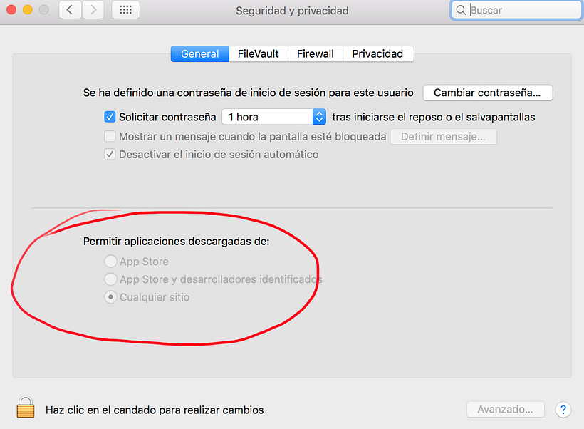 No puedo ejecutar .dmg en Mac OS Sierra 1
