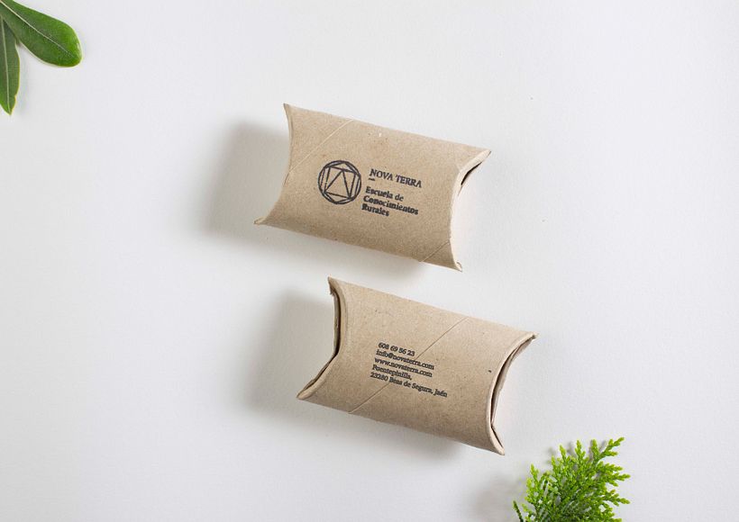 Nova Terra, Identidad visual handmade sostenible 3