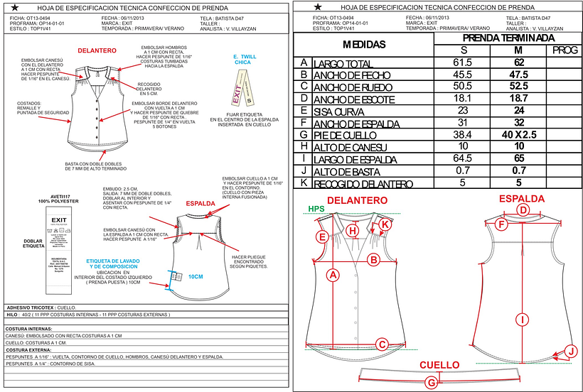 Fichas técnicas. 5