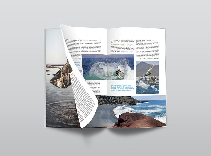 Diseño de revista "Waves" 0