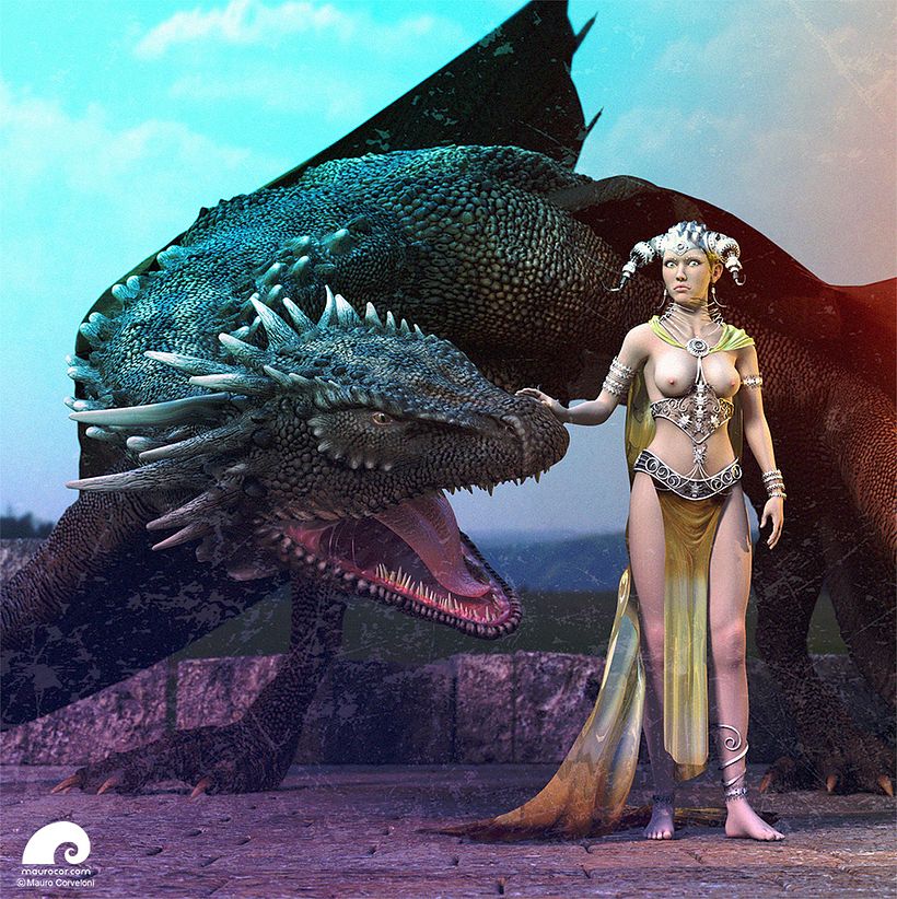 Layla and the dragon 0