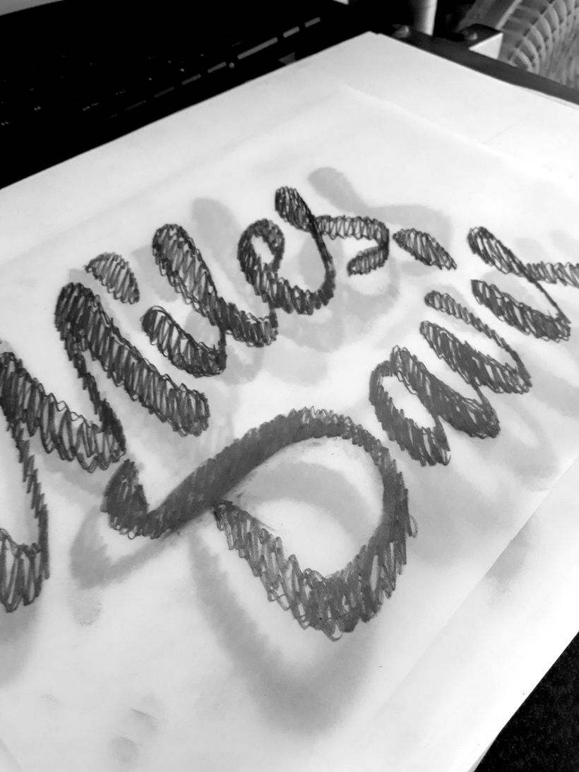 Miles Davis Lettering - Branding & Identity