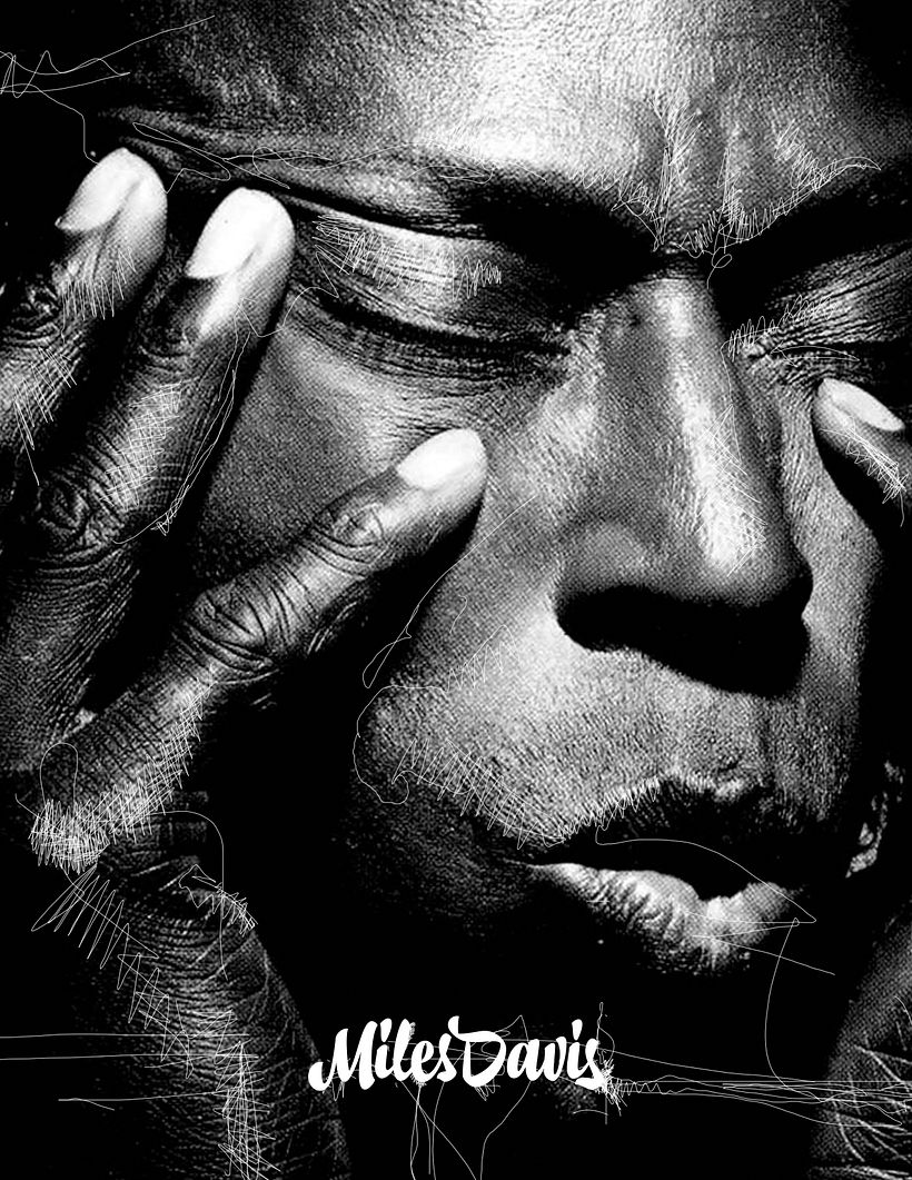 Miles Davis Lettering - Branding & Identity