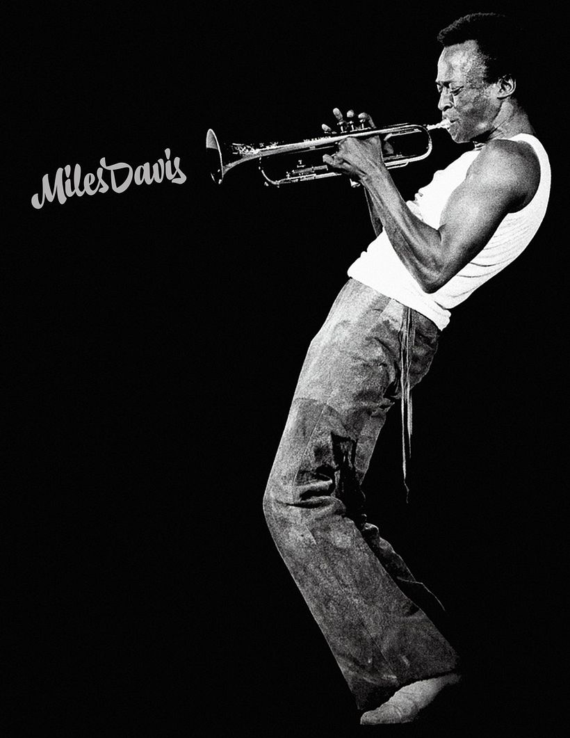 Miles Davis Lettering - Branding & Identity