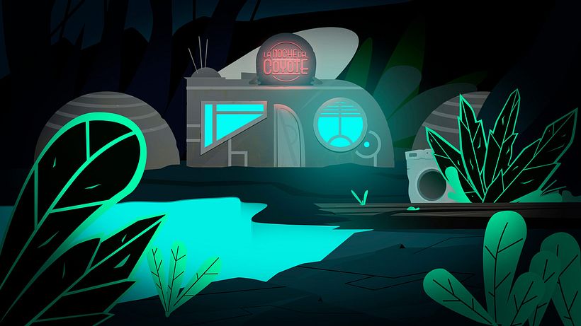 La noche del coyote, una microhistoria animada 8