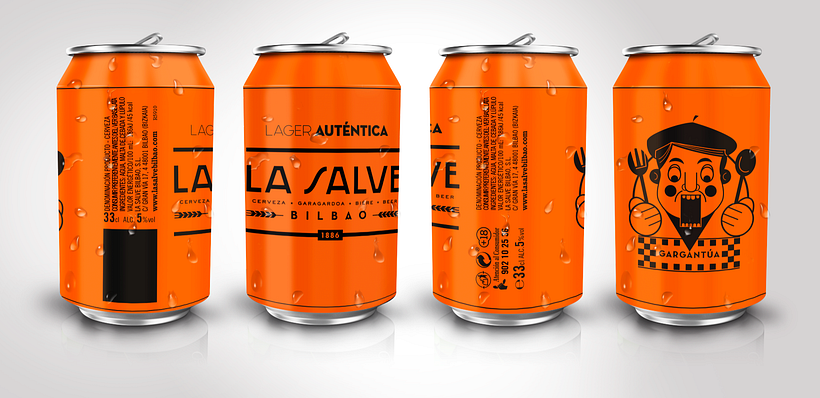 Diseño e ilustración LATA LA SALVE 1