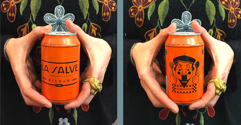 Diseño e ilustración LATA LA SALVE 2