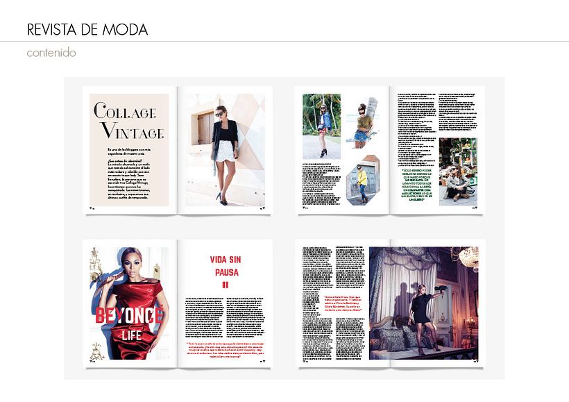 Diseño Editorial Revista Moda Tándem 2