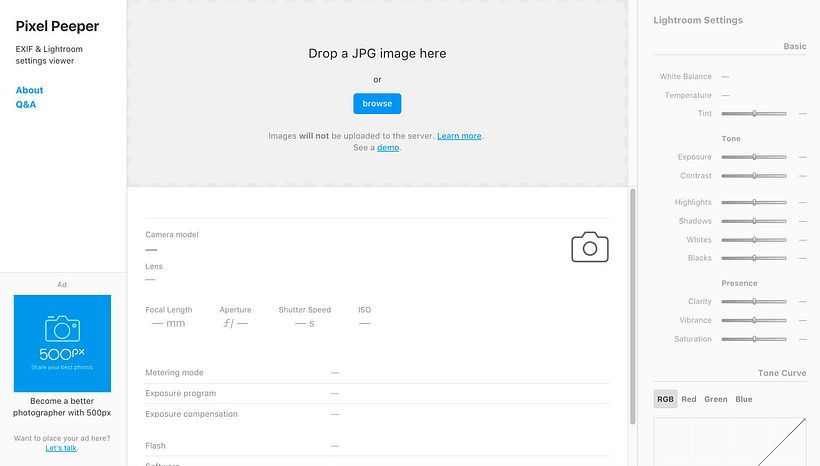 Pixel Peeper revela los secretos del revelado digital 1