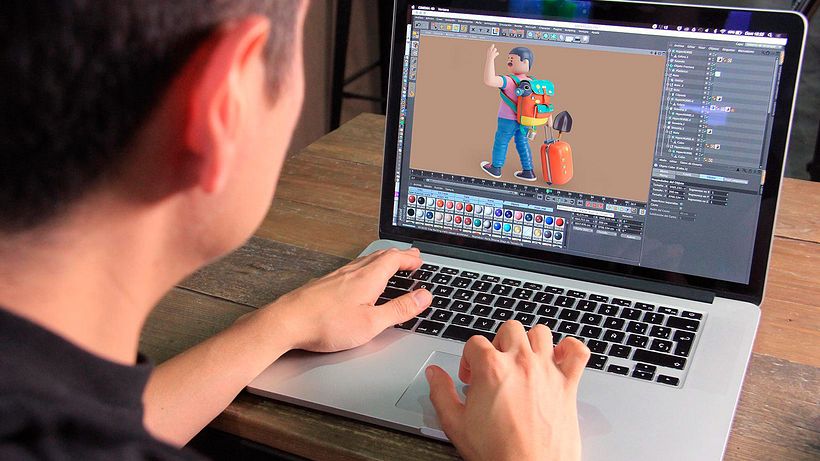 Diseñando personajes 3D con Aarón Martínez 3