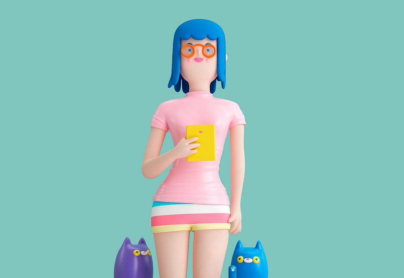 Diseñando personajes 3D con Aarón Martínez 24