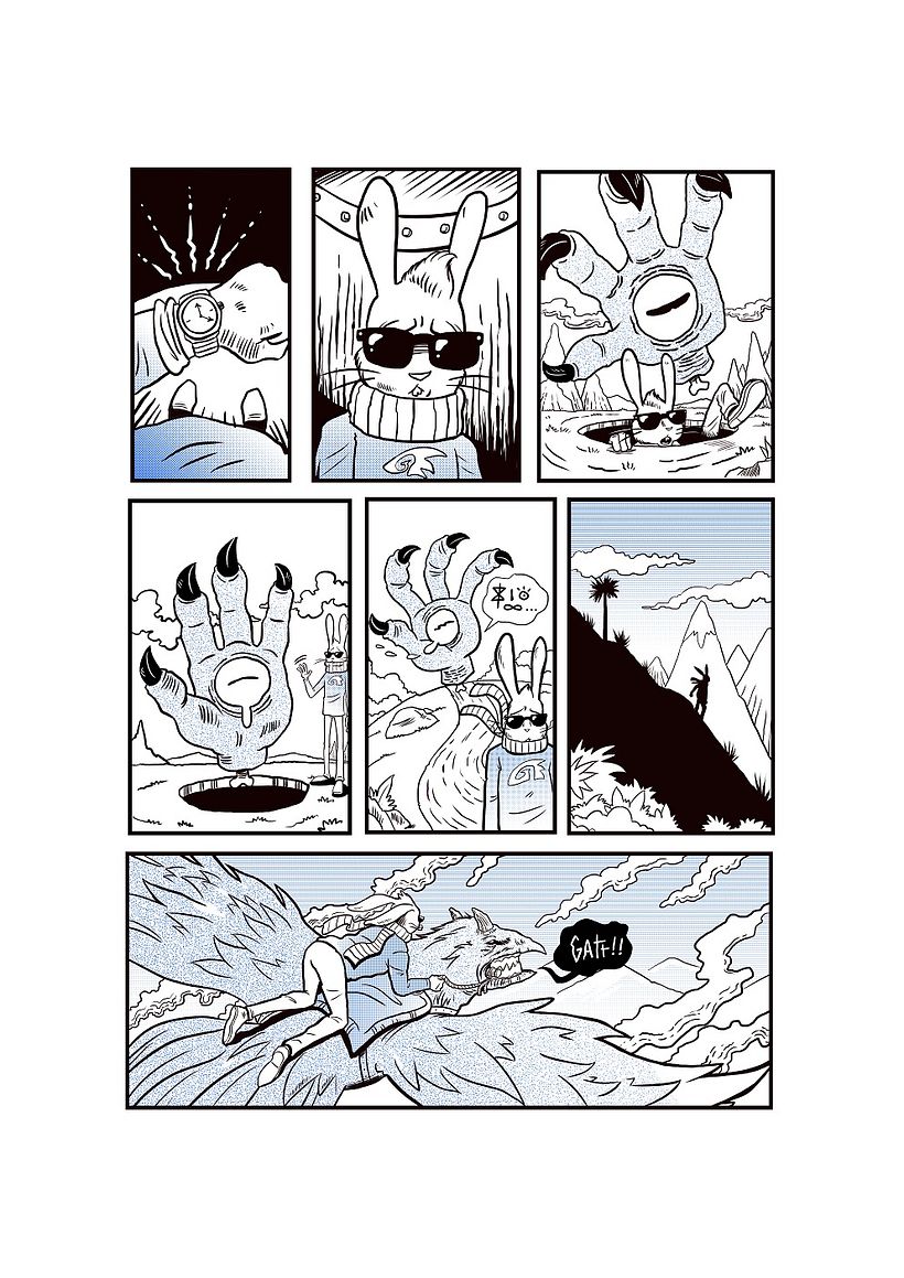 Kunic comic en Manga Studio 3