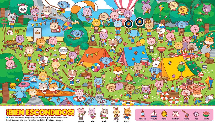 Buscando - Ilustração tradicional