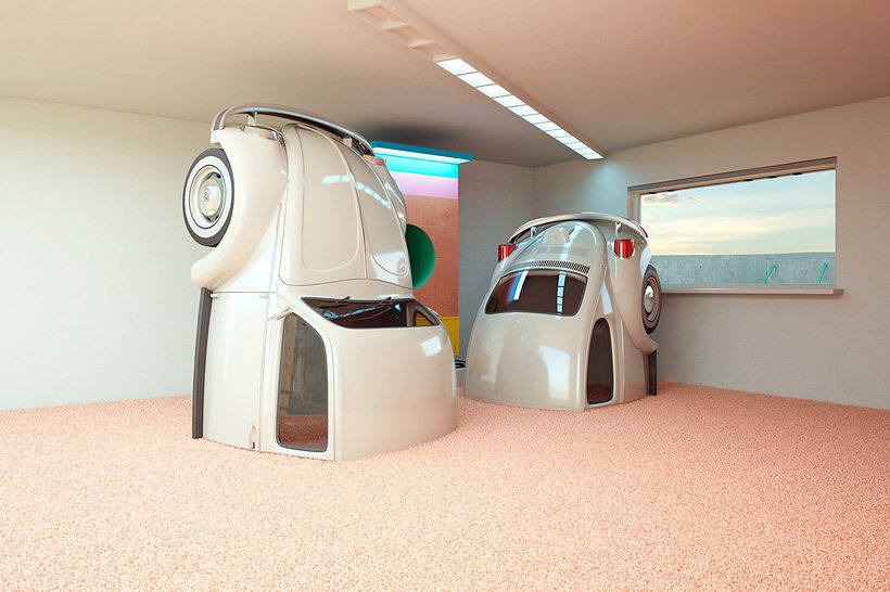 Nostalgia automovilística y diseño 3D se ponen a bailar 6