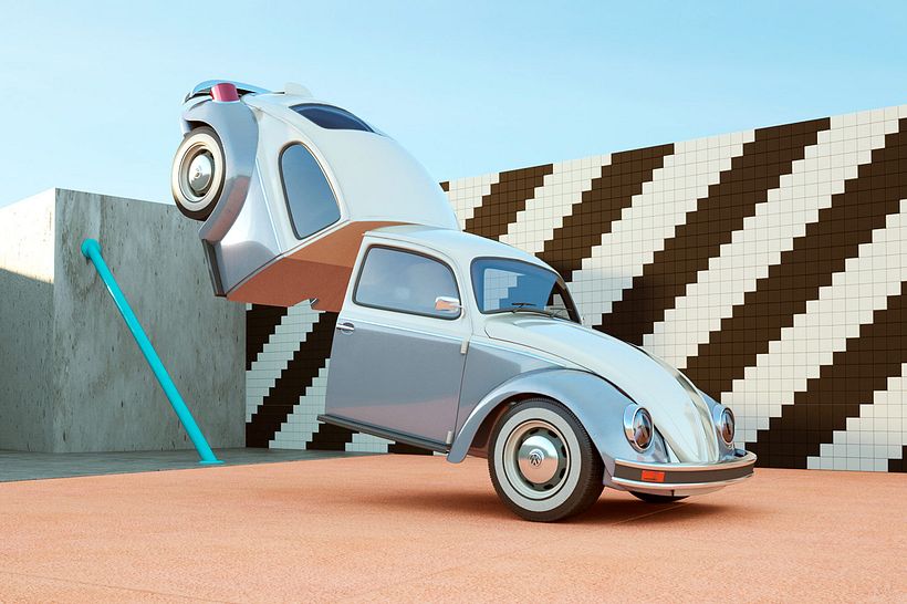 Nostalgia automovilística y diseño 3D se ponen a bailar 7