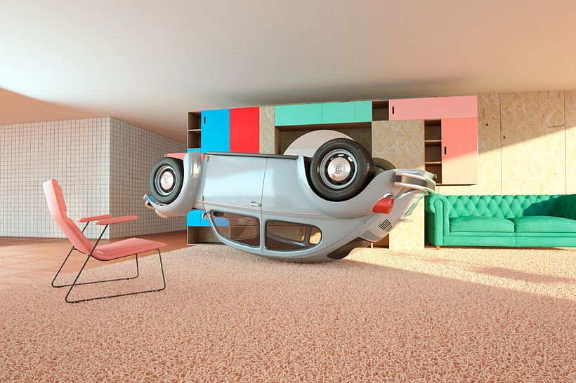 Nostalgia automovilística y diseño 3D se ponen a bailar 9