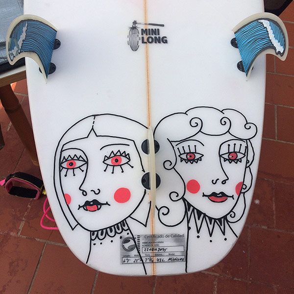Custom surfboard - Design