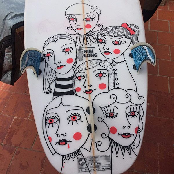 Custom surfboard - Design