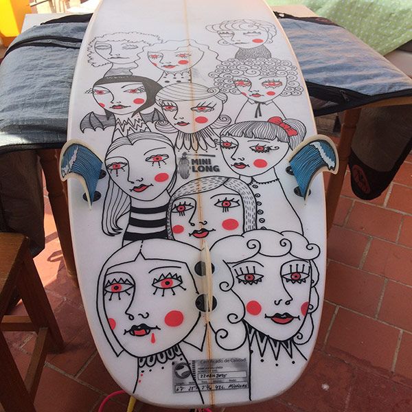 Custom surfboard - Design