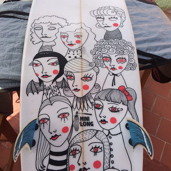 Custom surfboard - Design