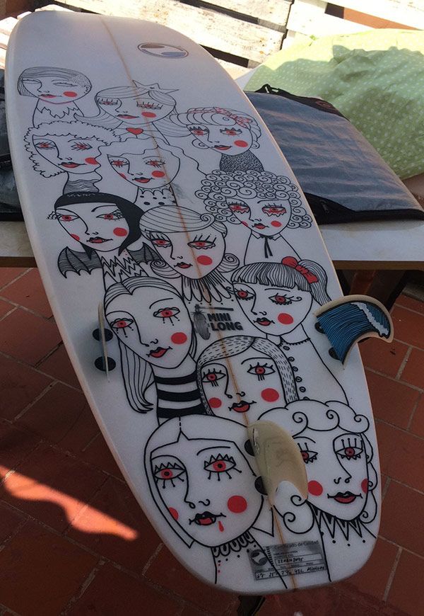 Custom surfboard - Design