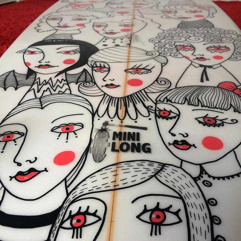 Custom surfboard - Design