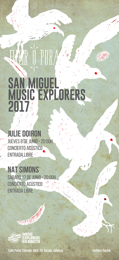 Poster June Electropura. Dyptich Part 1/ Cartel Junio Electropura. Díptico número 1 0