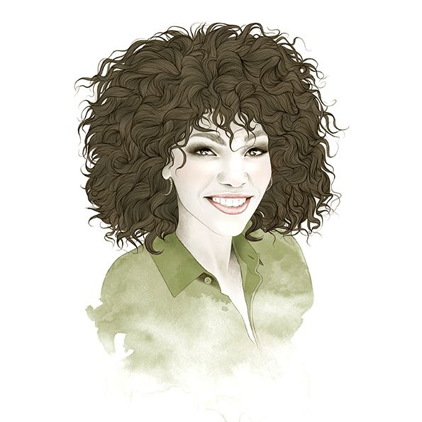 Retratos para COMPASS New York  - Ilustração tradicional