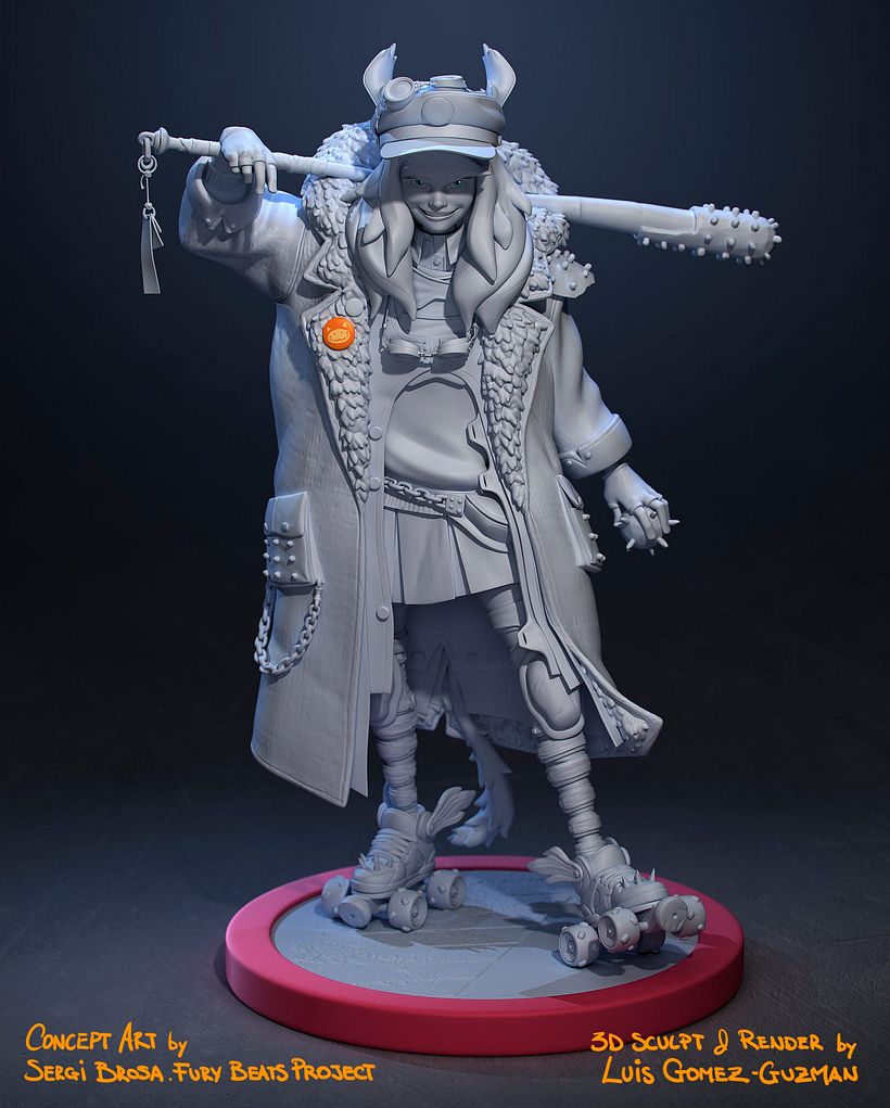 Modelado de personajes en 3D con Luis Gomez-Guzman 6