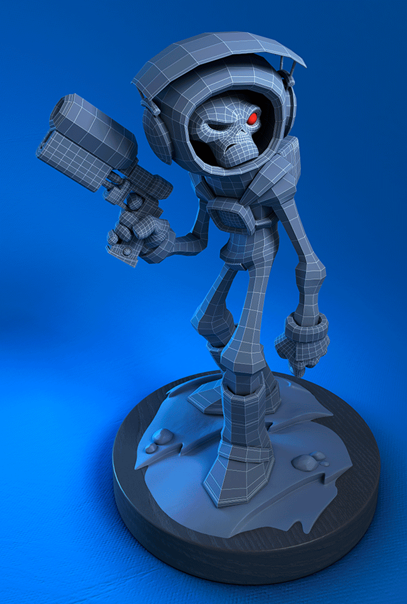Modelado de personajes en 3D con Luis Gomez-Guzman 8