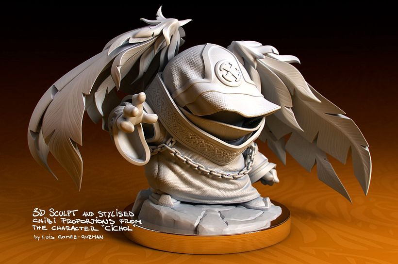 Modelado de personajes en 3D con Luis Gomez-Guzman 10