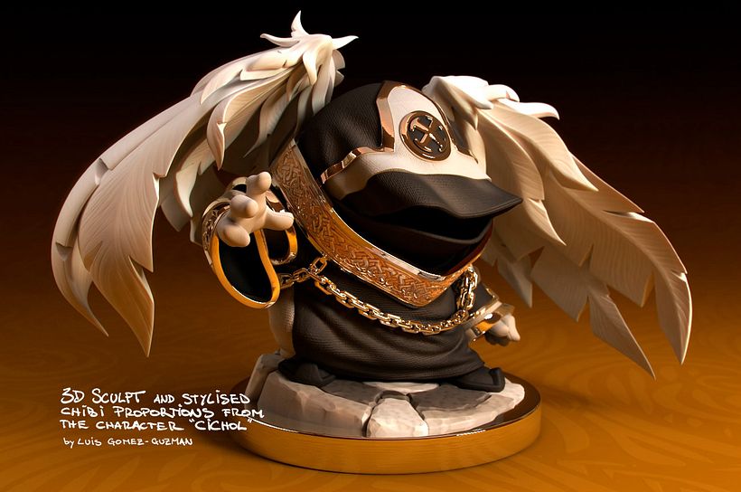 Modelado de personajes en 3D con Luis Gomez-Guzman 11