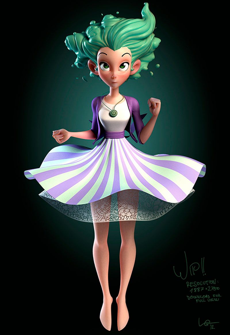 Modelado de personajes en 3D con Luis Gomez-Guzman 16
