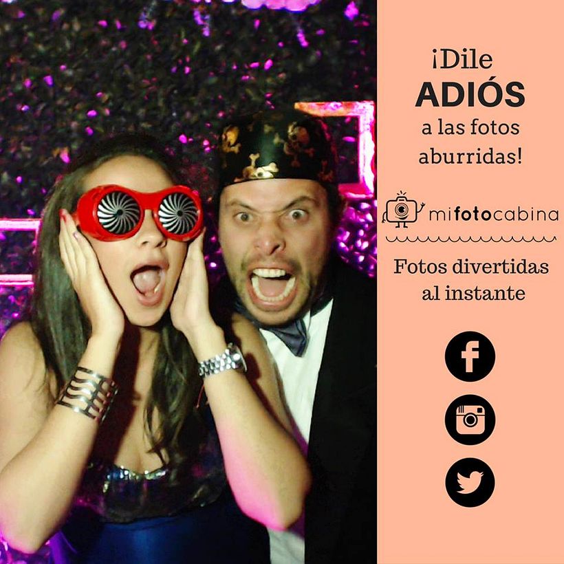 Fotografías Interactivas para eventos - Alquiler de Fotocabinas  0