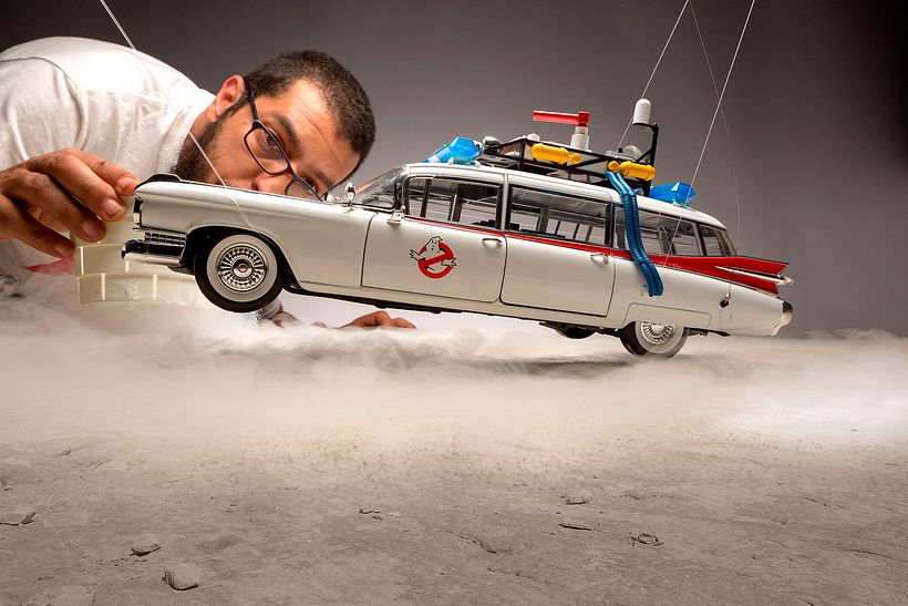 Felix Hernandez fotografía 'Coches famosos' en acción 3