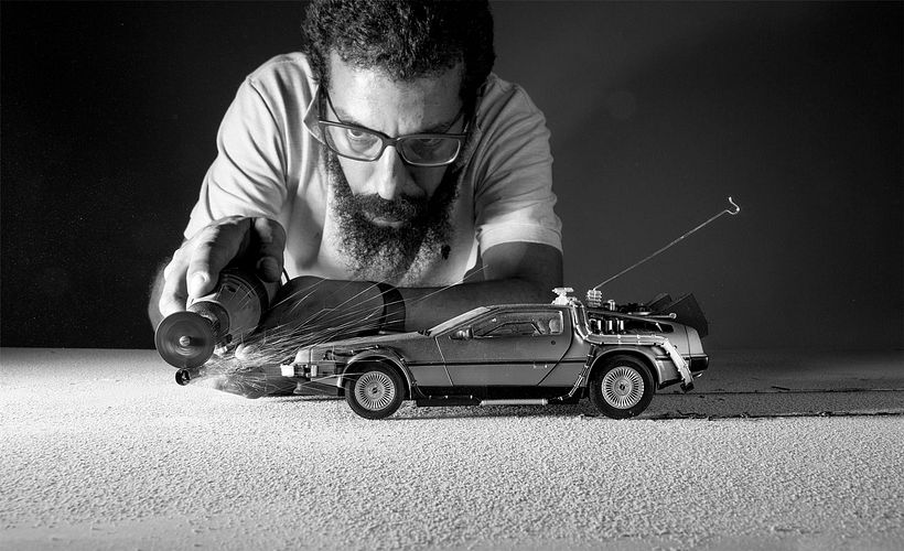 Felix Hernandez fotografía 'Coches famosos' en acción 9