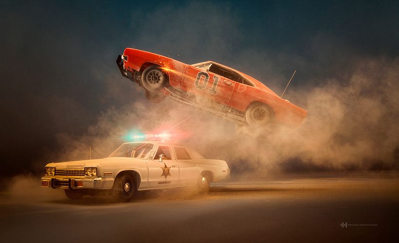 Felix Hernandez fotografía 'Coches famosos' en acción 14