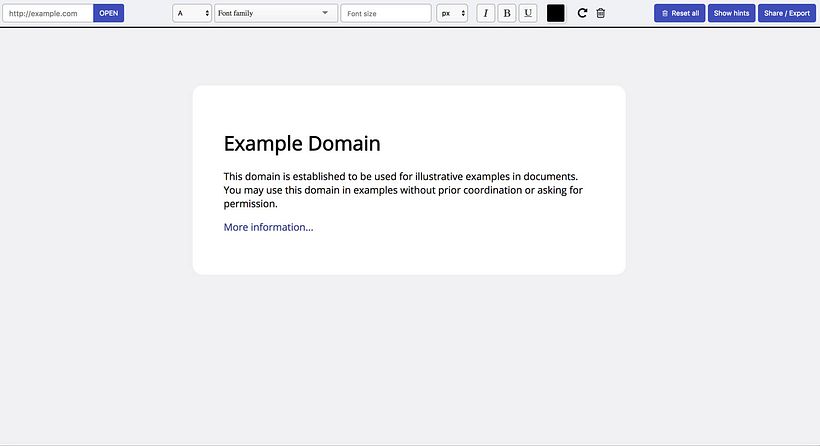 Fonfit: un simulador de tipografías web 1