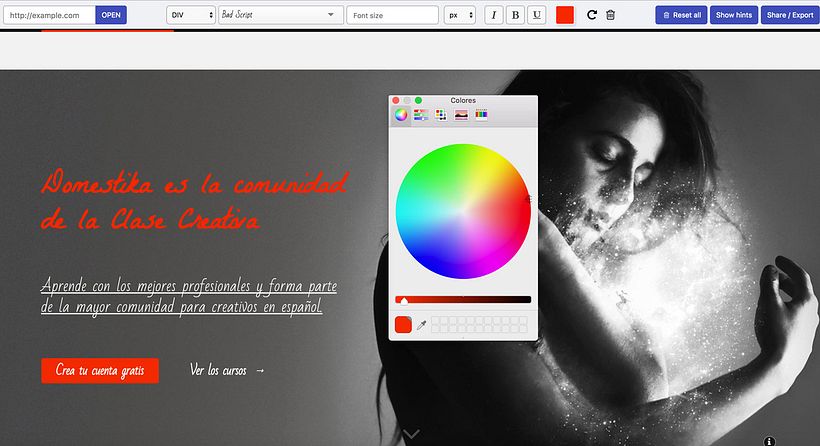 Fonfit: un simulador de tipografías web 6