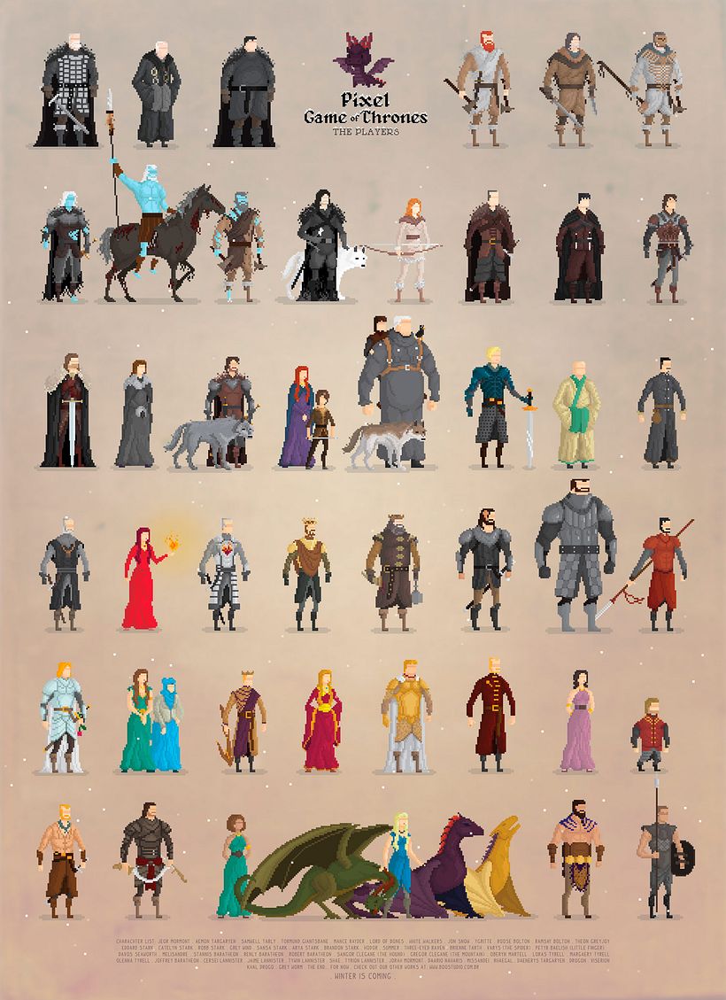 10 diseños para amantes de Juego de Tronos 12