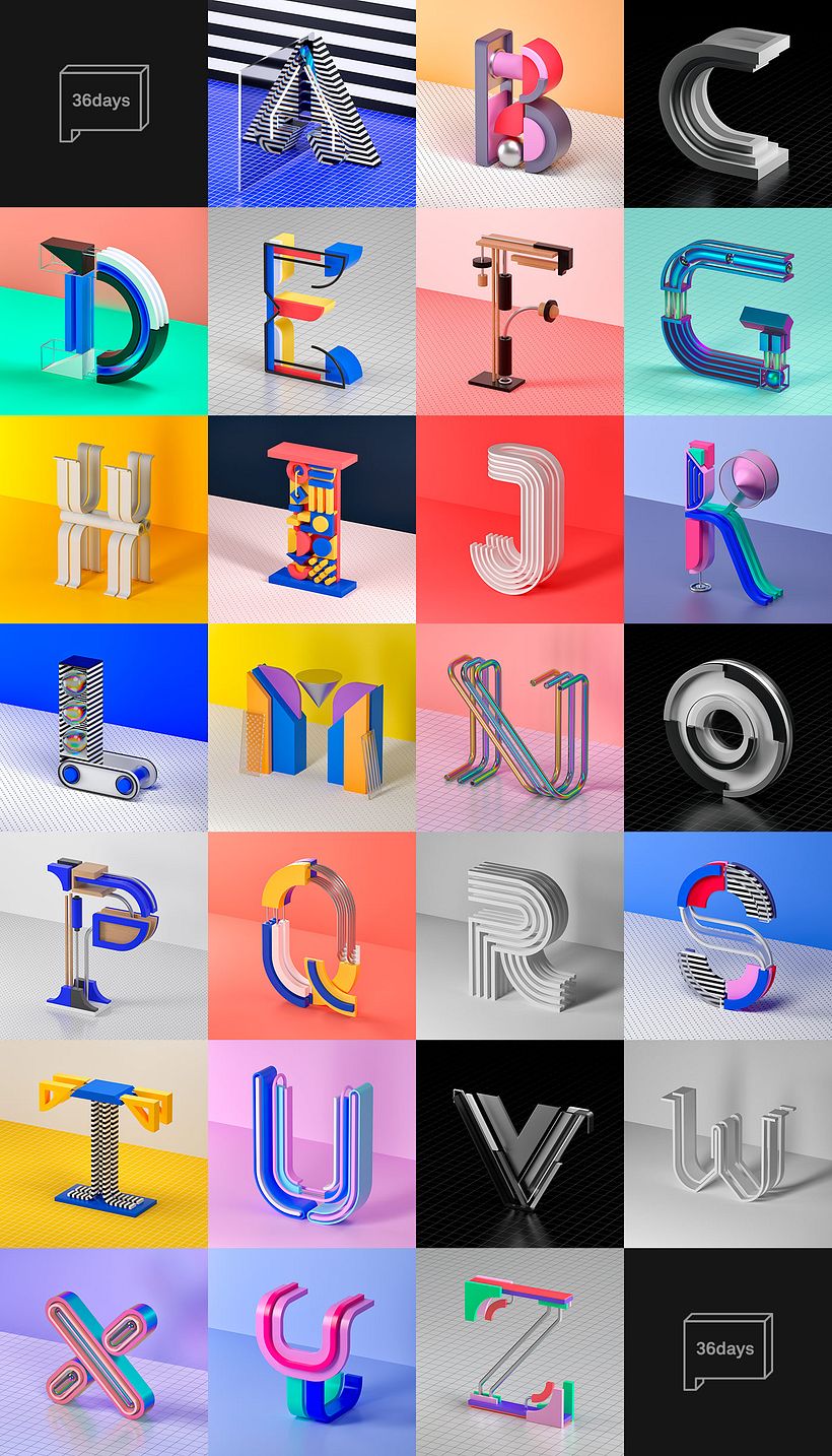 Los 36 Days of Type de Serafim Mendes 13