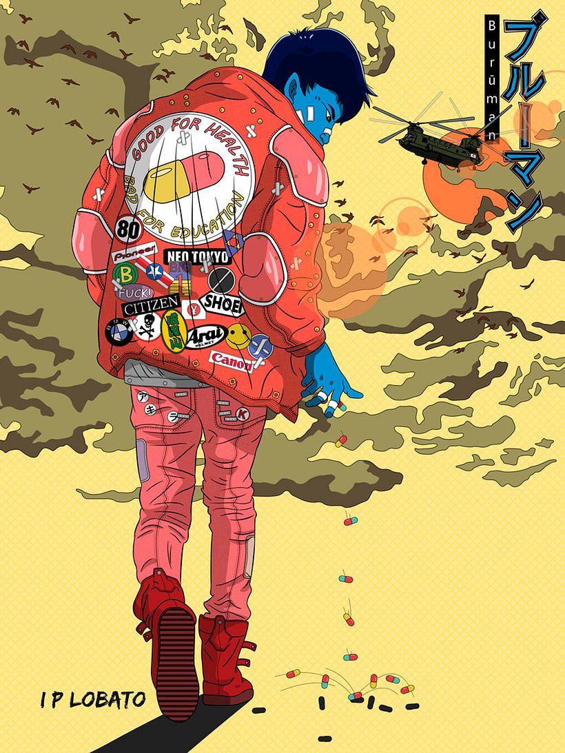 Las ilustraciones de inspiración asiática de IP Lobato 1