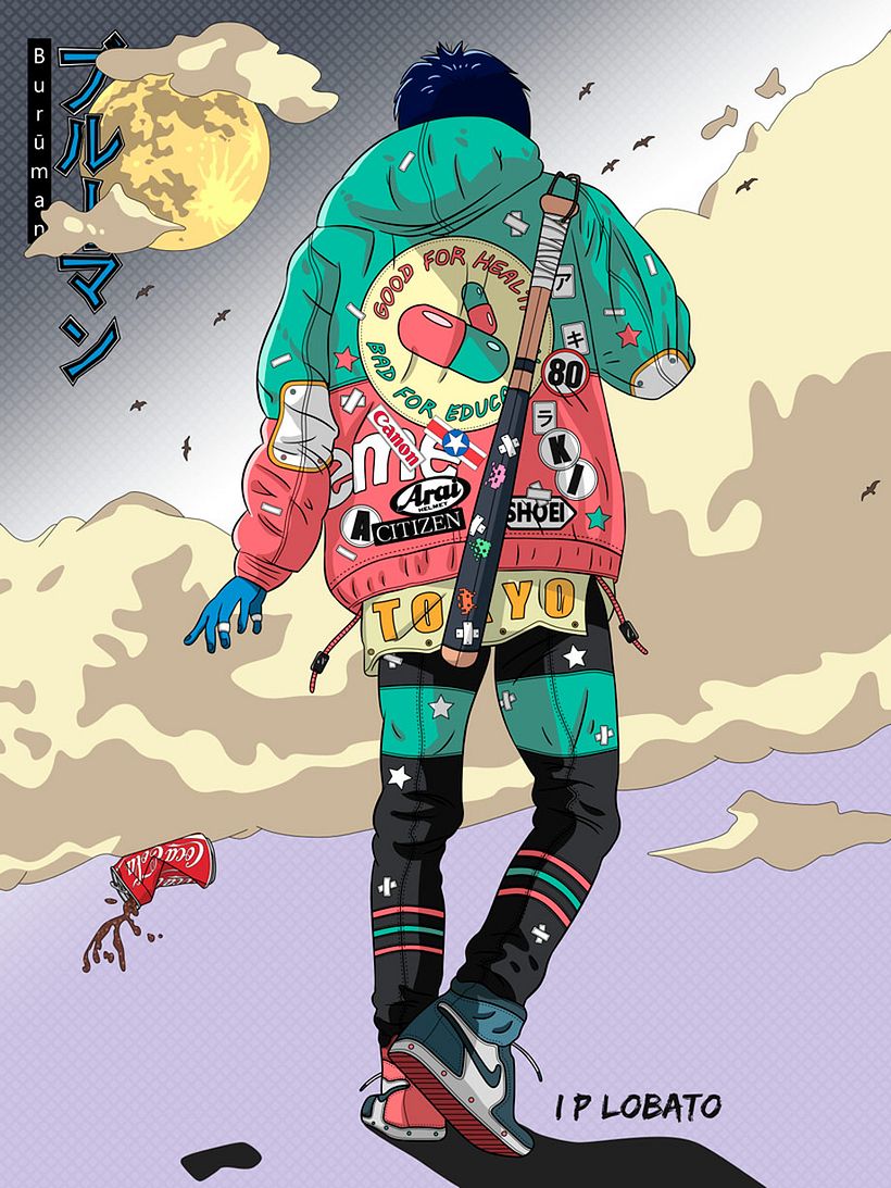 Las ilustraciones de inspiración asiática de IP Lobato 11