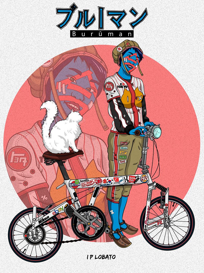 Las ilustraciones de inspiración asiática de IP Lobato 12