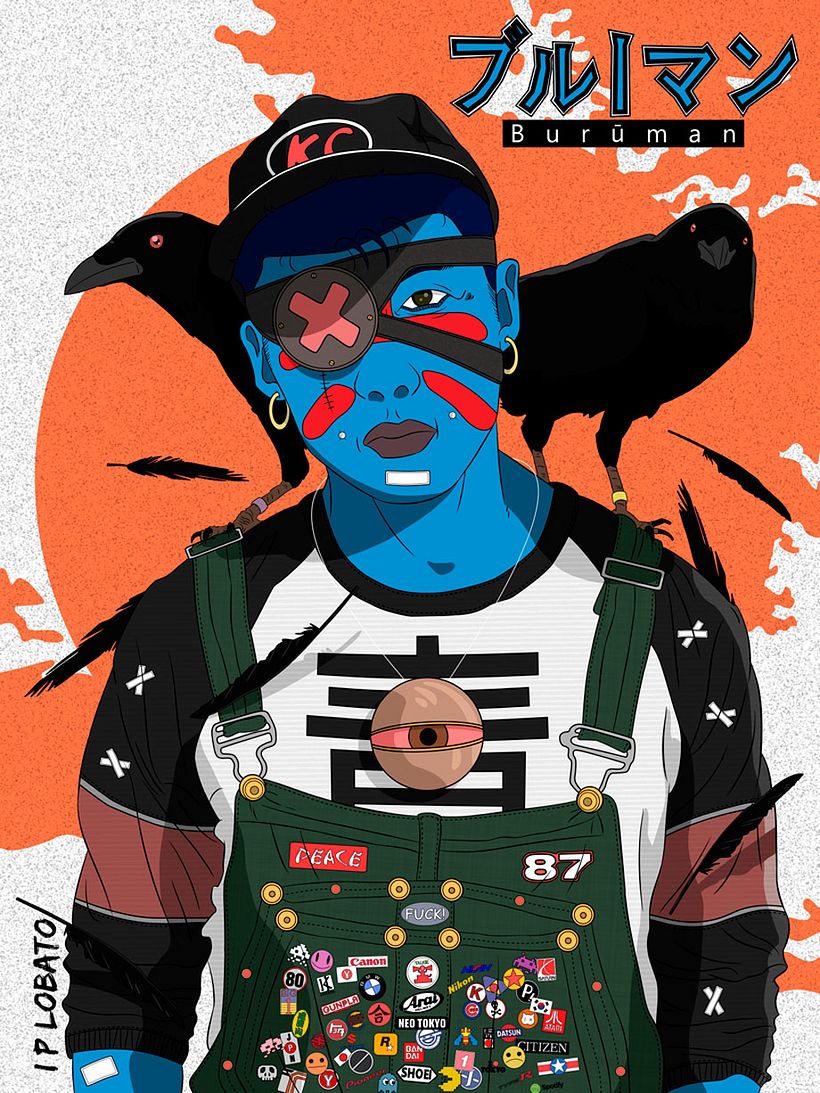 Las ilustraciones de inspiración asiática de IP Lobato 14
