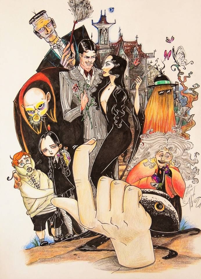 the adams family  -1