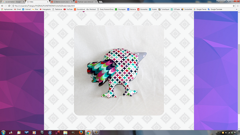 Loop con fotos con CSS3 Animations 2