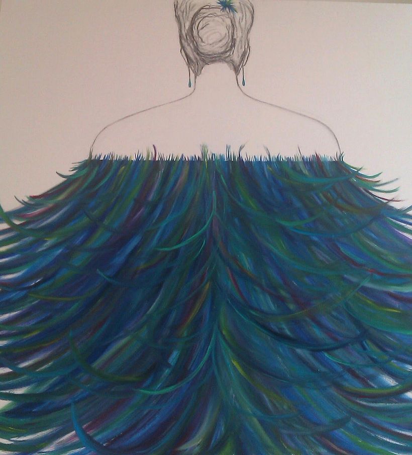Mujer Azul -1