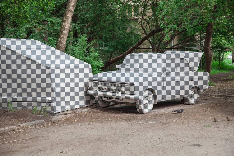 CTRL+X o cómo hacer objetos invisibles con arte urbano 1
