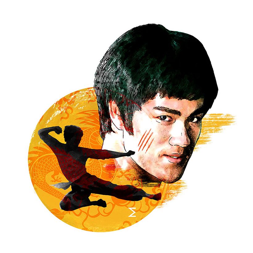 Retrato ilustrado digital con Óscar Giménez 9